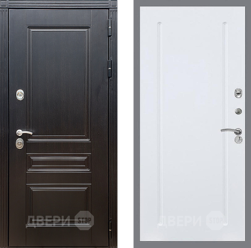 Дверь Стоп МЕГАПОЛИС ФЛ-68 Силк Сноу в Звенигород