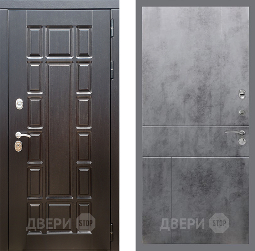 Дверь Стоп НЬЮ ЙОРК ФЛ-290 Бетон темный в Звенигород