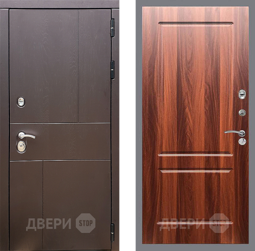 Дверь Стоп УРБАН ФЛ-117 Итальянский орех в Звенигород