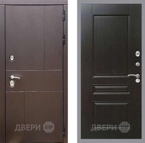 Дверь Стоп УРБАН ФЛ-243 Венге в Звенигород