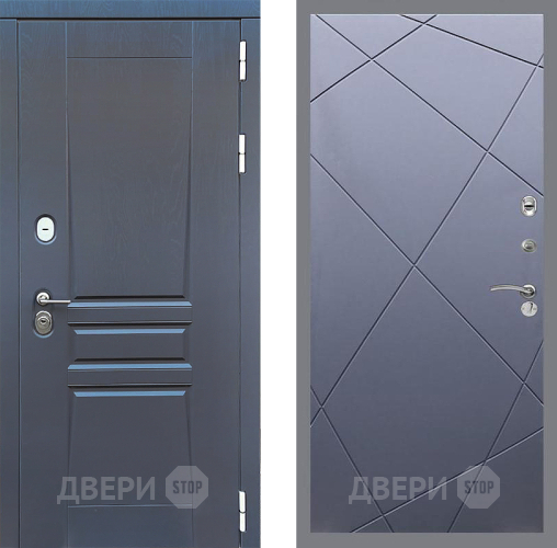 Дверь Стоп ПЛАТИНУМ ФЛ-291 Силк титан в Звенигород