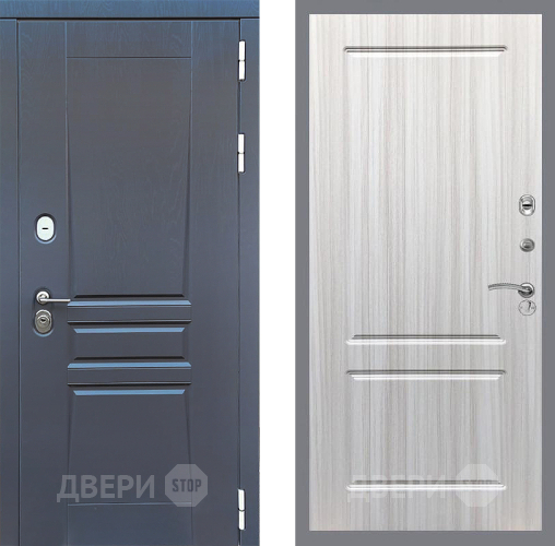 Входная металлическая Дверь Стоп ПЛАТИНУМ ФЛ-117 Сандал белый в Звенигород