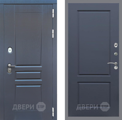 Входная металлическая Дверь Стоп ПЛАТИНУМ ФЛ-117 Силк титан в Звенигород