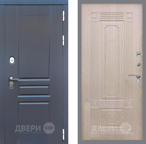Дверь Стоп ПЛАТИНУМ ФЛ-2 Беленый дуб в Звенигород