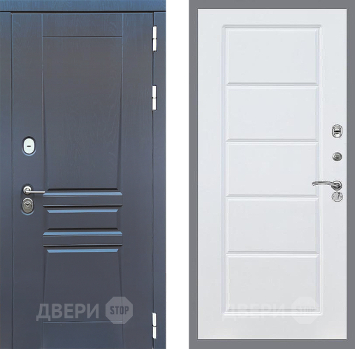 Входная металлическая Дверь Стоп ПЛАТИНУМ ФЛ-39 Силк Сноу в Звенигород