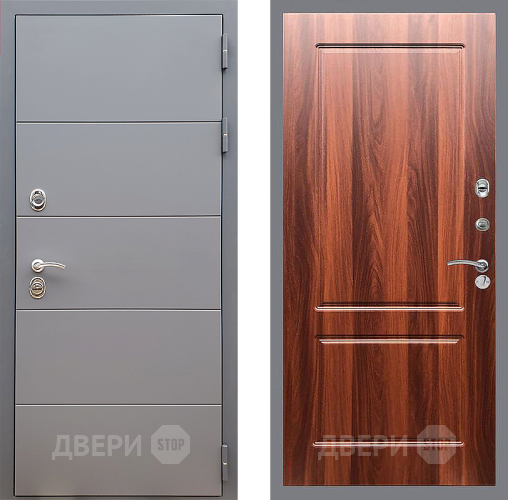 Дверь Стоп АРТ ГРАФИТ ФЛ-117 Итальянский орех в Звенигород