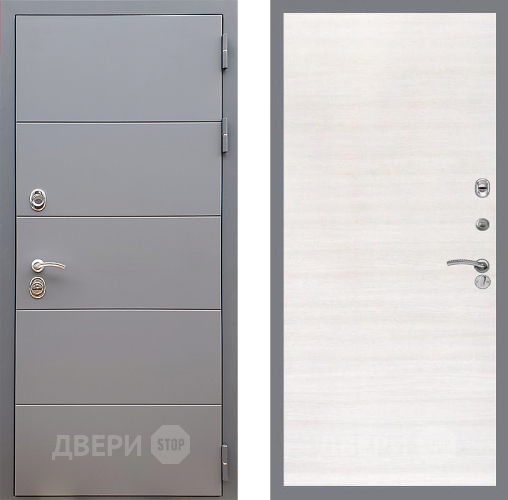 Дверь Стоп АРТ ГРАФИТ Гладкая Акация светлая в Звенигород