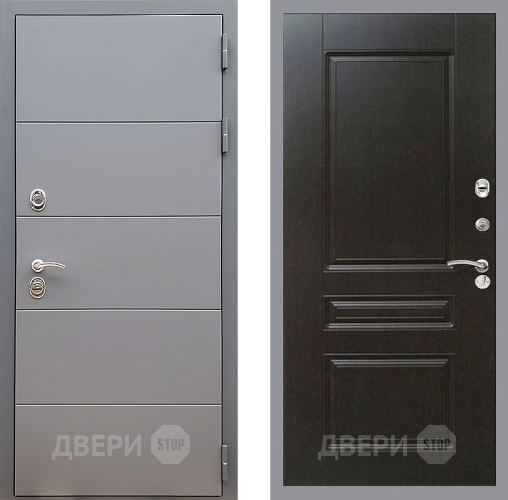 Дверь Стоп АРТ ГРАФИТ ФЛ-243 Венге в Звенигород
