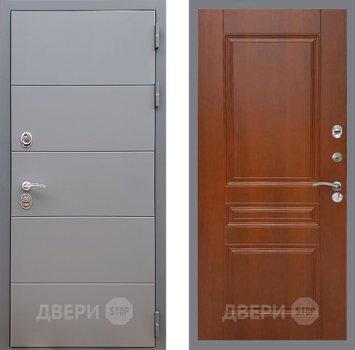 Дверь Стоп АРТ ГРАФИТ ФЛ-243 Итальянский орех в Звенигород
