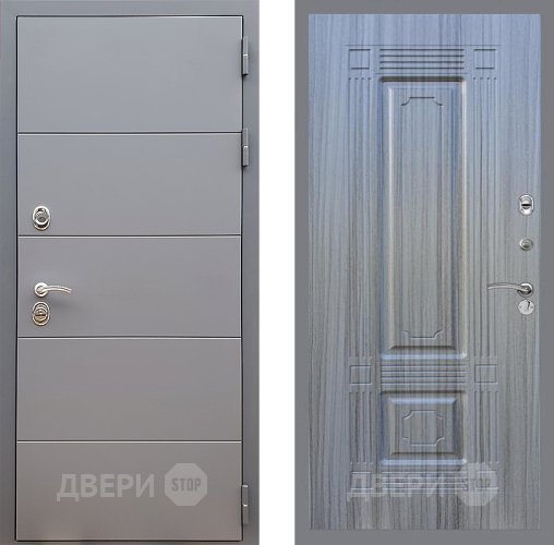 Дверь Стоп АРТ ГРАФИТ ФЛ-2 Сандал грей в Звенигород