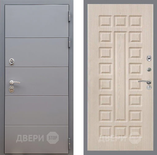 Дверь Стоп АРТ ГРАФИТ ФЛ-183 Беленый дуб в Звенигород
