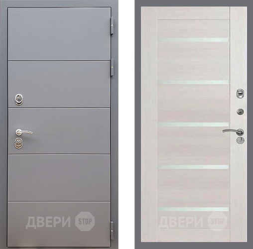 Дверь Стоп АРТ ГРАФИТ СБ-14 Лиственница беж в Звенигород