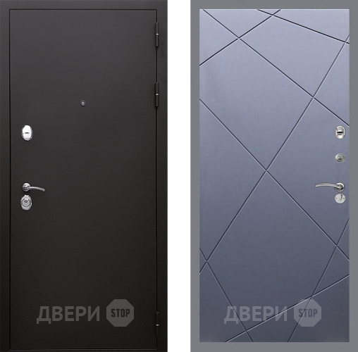 Дверь Стоп КЛАССИК Шагрень ФЛ-291 Силк титан в Звенигород