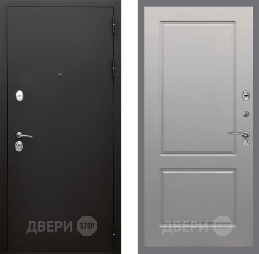 Дверь Стоп КЛАССИК Шагрень ФЛ-117 Грей софт в Звенигород