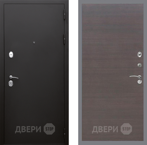 Дверь Стоп КЛАССИК Шагрень Гладкая венге поперечный в Звенигород