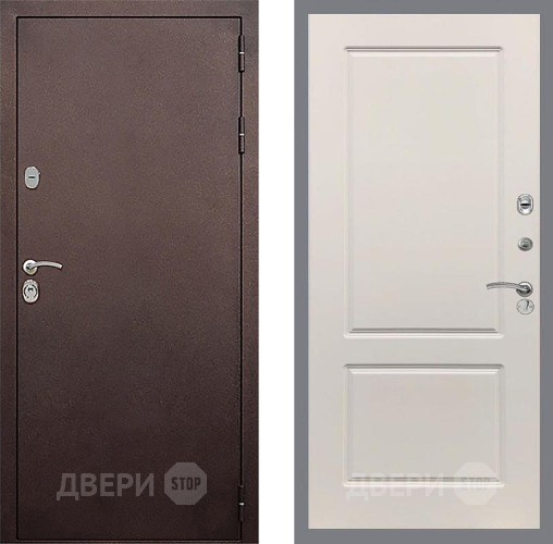 Входная металлическая Дверь Стоп КЛАССИК Медь ФЛ-117 Шампань в Звенигород