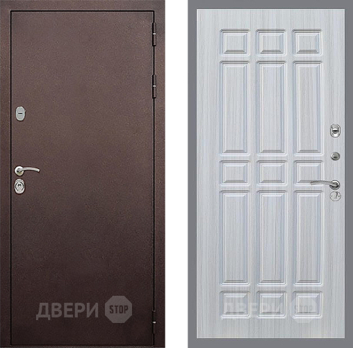 Дверь Стоп КЛАССИК Медь ФЛ-33 Сандал белый в Звенигород