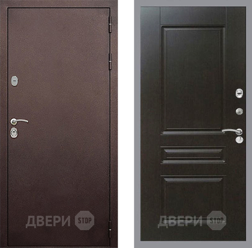 Дверь Стоп КЛАССИК Медь ФЛ-243 Венге в Звенигород