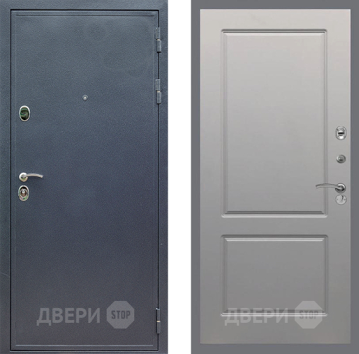 Входная металлическая Дверь Стоп СИЛЬВЕР ФЛ-117 Грей софт в Звенигород
