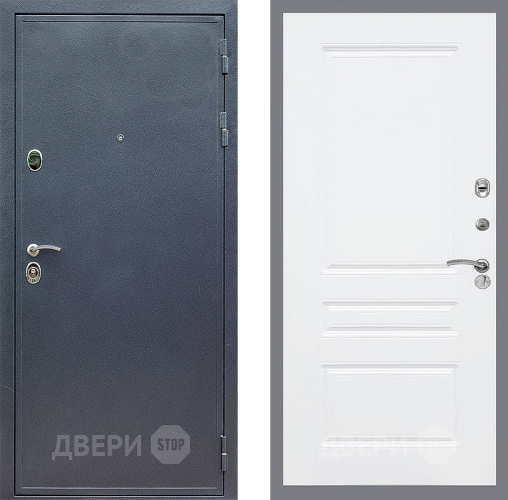 Входная металлическая Дверь Стоп СИЛЬВЕР ФЛ-243 Силк Сноу в Звенигород
