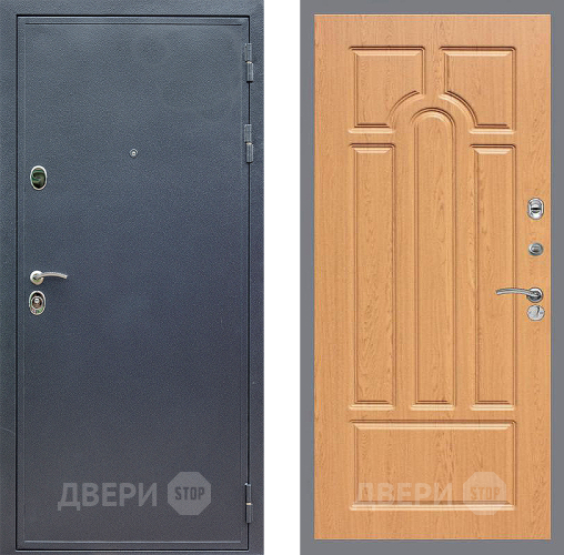 Входная металлическая Дверь Стоп СИЛЬВЕР ФЛ-58 Дуб в Звенигород