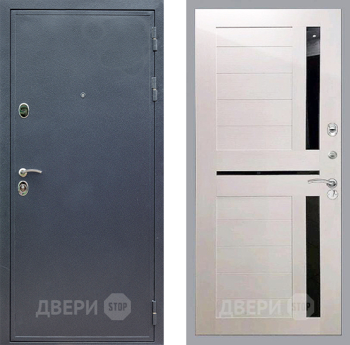 Входная металлическая Дверь Стоп СИЛЬВЕР СБ-18 Лиственница беж в Звенигород