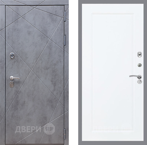 Дверь Стоп Лучи ФЛ-119 Силк Сноу в Звенигород