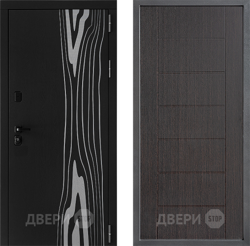 Дверь Дверной континент ДК-12 ФЛ-Лайн Венге в Звенигород