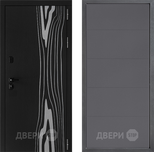 Дверь Дверной континент ДК-12 ФЛ-649 Графит софт в Звенигород