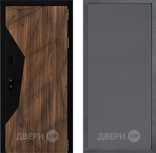 Дверь Дверной континент ДК-11 ФЛ-649 Графит софт в Звенигород