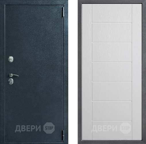 Дверь Дверной континент ДК-70 Дизайн ФЛ-Лайн Белое дерево в Звенигород
