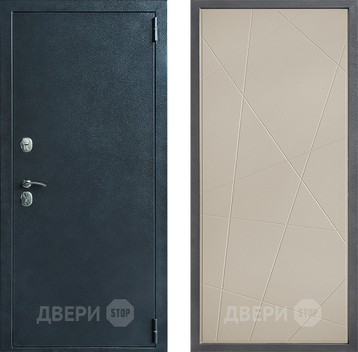 Входная металлическая Дверь Дверной континент ДК-70 Дизайн ФЛ-655 Капучино в Звенигород