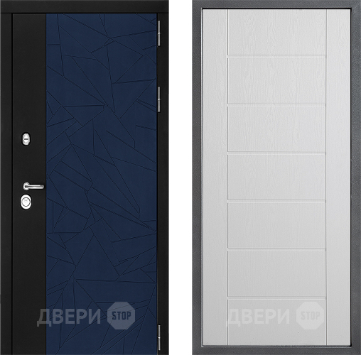 Дверь Дверной континент ДК-9 ФЛ-Лайн Белое дерево в Звенигород