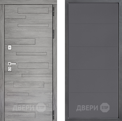 Дверь Дверной континент ДК-10 ФЛ-649 Графит софт в Звенигород
