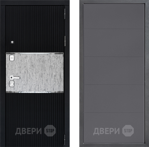 Дверь Дверной континент ДК-13 ФЛ-649 Графит софт в Звенигород