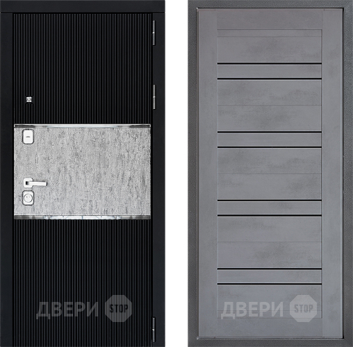 Дверь Дверной континент ДК-13 ФЛ-49 Бетон серый в Звенигород
