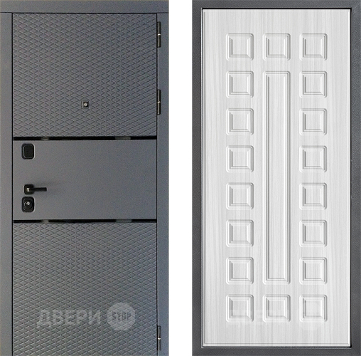 Входная металлическая Дверь Дверной континент Диамант Дизайн ФЛ-183 Сандал белый в Звенигород