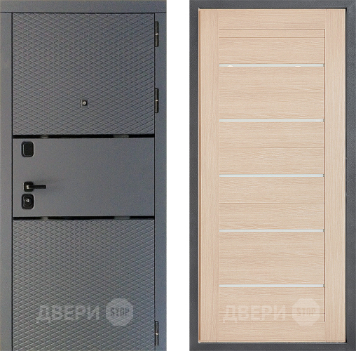 Дверь Дверной континент Диамант Дизайн ФЛ-46 Капучино в Звенигород