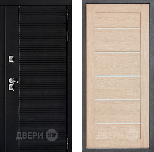 Входная металлическая Дверь Дверной континент ДК-1 ФЛ-46 Капучино в Звенигород