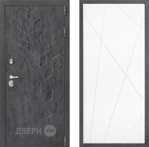 Дверь Дверной континент ДК-3/713 ФЛ-655 Белый софт в Звенигород