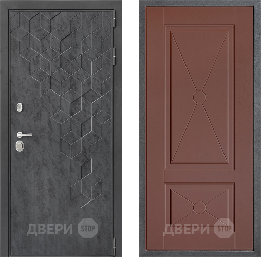 Дверь Дверной континент ДК-3/713 ФЛ-617 Ясень шоколадный в Звенигород