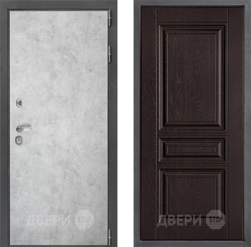 Дверь Дверной континент ДК-3/743 ФЛ-243 Дуб шоколадный в Звенигород
