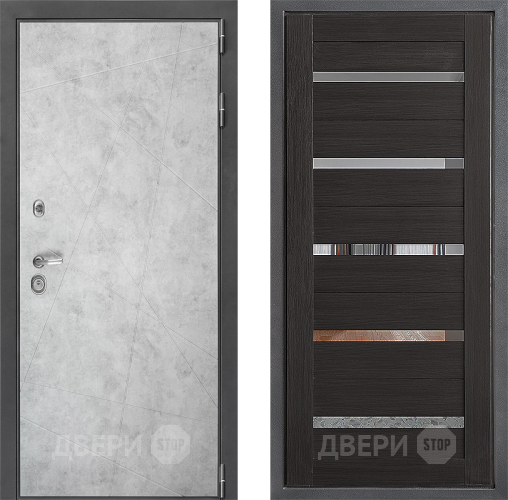 Дверь Дверной континент ДК-3/743 ФЛ-47 Венге в Звенигород