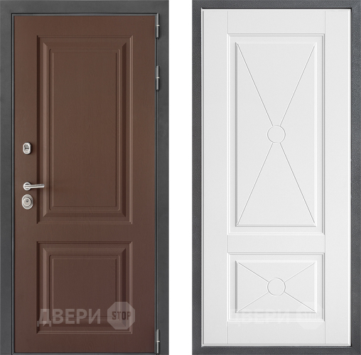 Входная металлическая Дверь Дверной континент ДК-3/729 ФЛ-617 Софт милк в Звенигород