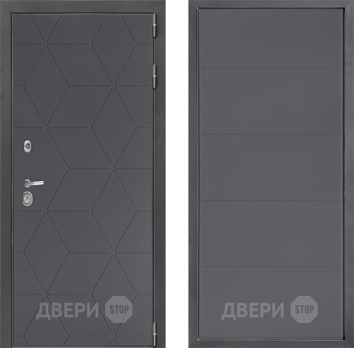 Дверь Дверной континент ДК-3/744 ФЛ-649 Графит софт в Звенигород