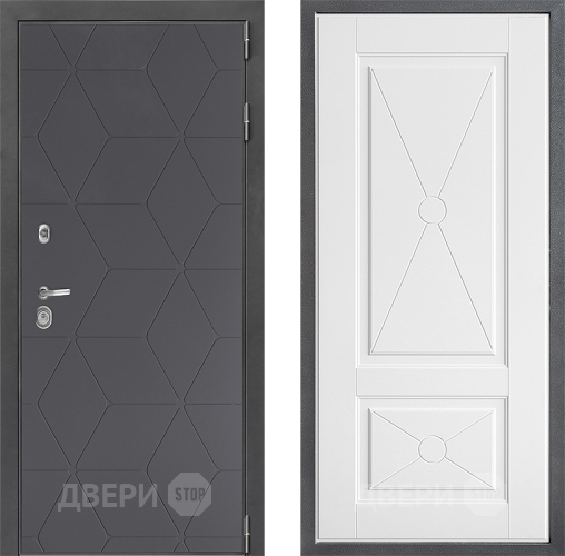 Входная металлическая Дверь Дверной континент ДК-3/744 ФЛ-617 Софт милк в Звенигород