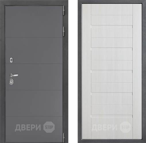 Входная металлическая Дверь Дверной континент ДК-3/649 ФЛ-70 Лиственница белая в Звенигород
