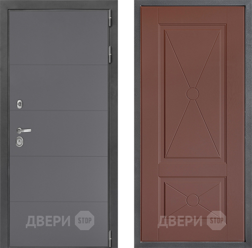 Дверь Дверной континент ДК-3/649 ФЛ-617 Ясень шоколадный в Звенигород