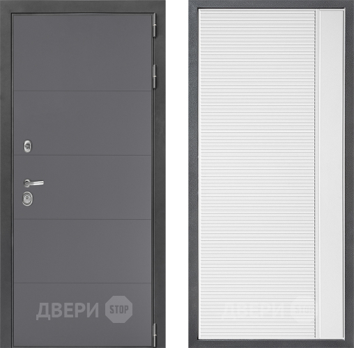 Дверь Дверной континент ДК-3/649 ФЛ-757 Белое Стекло Софт милк в Звенигород