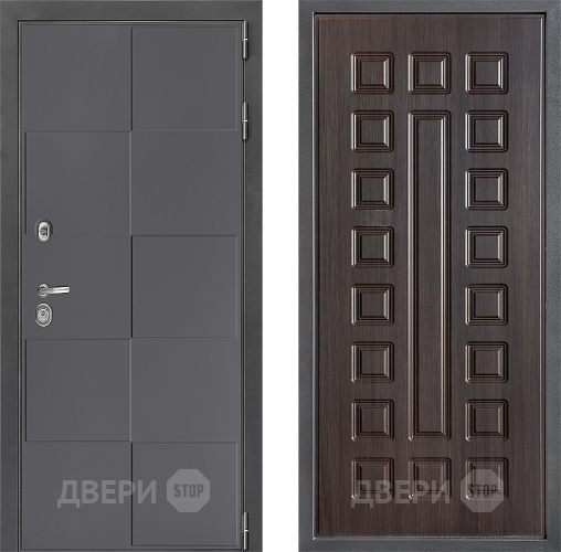 Входная металлическая Дверь Дверной континент ДК-3/606 ФЛ-183 Венге в Звенигород